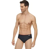 3'Lü Tutku Elit 1351 Likralı Kemerli Kom Pamuk Slip Erkek Külot  Beyaz M thumbnail 2