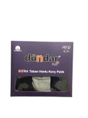 Dündar Erkek Plus Yarım Konç Havlu Patik Çorap 7040 - 6 Adet  Siyah 40-44 thumbnail 6