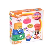 02013 Crafy Nefis Pasta Oyun Hamur Seti 17 Parça 200 gr. - 1