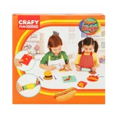 2015 Crafy Süper Burger Oyun Hamuru Seti 200 g 12 Parça - 3