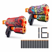 36534 X-Shot Skins Flux 16 Mermili 2'li Sünger Dart Atan Silah 21 cm -Sunman - 3