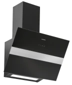 Silverline 3472 BOLD Siyah Cam Davlumbaz 60 cm Dekoratif - 1