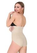 Form Time Bayan Agraflı Yüksek Bel Slip Külot Korse 1108 - 2