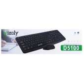 İzoly D5100 Kablolu USB Klavye Ve Mouse Set - 2