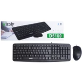 İzoly D5100 Kablolu USB Klavye Ve Mouse Set - 3