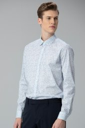 Lufian Debra Smart Gömlek Slim Fit Mavi - 3