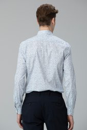Lufian Debra Smart Gömlek Slim Fit Mavi - 4