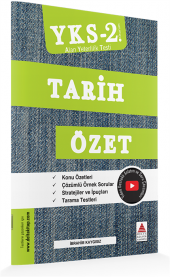 DELTA KÜLTÜR YAYINLARI AYT TARİH ÖZET KİTABI - 3