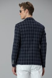Lufian Termo Spor Blazer Ceket Slim Fit Lacivert - 5