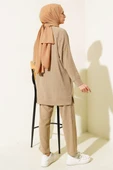 Bürümcük Basic Tunik İkili Takım Camel - 3