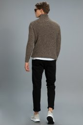 Lufian Ragnar Smart Jean Pantolon Slim Fit Siyah - 3