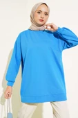 İki İplik Düz Tunik Mavi thumbnail 1