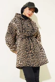 Bel Tünelli Kapüşonlu Kap Leopar thumbnail 1