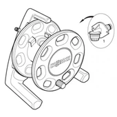 Hozelock 2410H Hortum Toplama Makarası 30 mt - 4