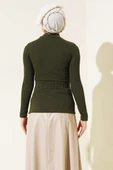 Yarım Balıkçı Fitilli Body Haki - 3