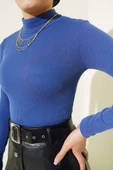 Yarım Balıkçı Fitilli Body İndigo - 4