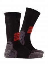 Thermoform Running Çorap Unisex Siyah - 1
