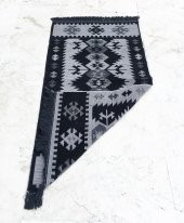 Shark Anatolia El Kilim Kurtağzı Siyah - 2