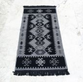Shark Anatolia El Kilim Kurtağzı Siyah - 3