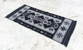 Shark Anatolia El Kilim Kurtağzı Siyah - 5