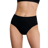 5 li Paket Eros Bayan Yüksek Bel Slip Külot Karışık Renk ERSK760 thumbnail 2