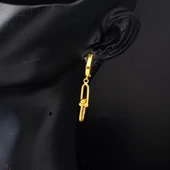 22 Ayar Tiffany Sallantılı Altın Küpe - 3
