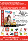 Premium Çocuk Eğitici Zeka El Göz Koordinasyonu Geliştirici Eğlenceli 140 Parça EŞLEŞTİRME Puzzle thumbnail 1