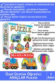 Premium Çocuk El Göz Koordinasyonu Zeka Geliştirici Eğitici Tanıtıcı Beginner ARAÇLAR Puzzle Oyunu thumbnail 1