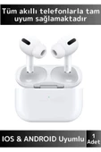 Premium iPhone 16 Pro Max Tam Uyumlu Dokunmatik Luxery PRO Kulak İçi Bluetooth Kulaklık thumbnail 1