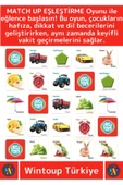 Premium Çocuk Eğitici Zeka El Göz Koordinasyonu Geliştirici Eğlenceli 140 Parça EŞLEŞTİRME Puzzle thumbnail 2