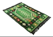 Shark Anadolu Seccade Kilim 8 Yeşil - 5