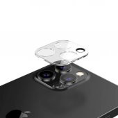 iPhone 12 Pro Kamera Lens Koruyucu 3D Cam Şeffaf Tam Kaplama - 2