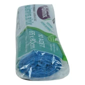 Polmix Çöp Torbası Büyük Boy 65x80Cm 150Gr 30Mikron 50Lt Mavi Rulo 10 Adet - 3