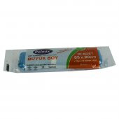 Çöp Torbası Büyük Boy 65x80Cm 70Gr 14Mikron 50Lt Mavi Rulo 10 Adet - 4