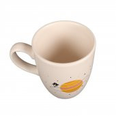 BEYAZ SATÜRN KIZ TASARIM KUPA - 2