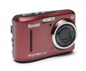 Kodak Friendly Zoom FZ43/3x Yakınlaştırma Dijital Fotoğraf Makinesi-Kırmızı - 3