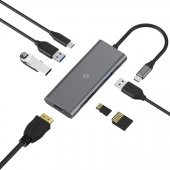 FRISBY FA-7712TC TYPE-C 7-IN-1 MULTI PORT HUB - 3