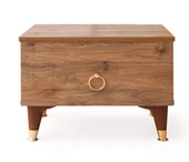 Cenevre Yatak Odası Ceviz Sürgülü ve Aynalı Bazasız Traversli Ücretsiz Nakliye ve Montaj - 6