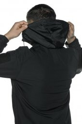 SS Çapraz Cepli Askeri Tactical Softshell Polar Mont Siyah - 3