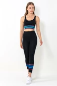 MioFit Energy Blok Çizgili Destekli Seamless Spor Sütyeni - 2