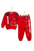 Erkek Çocuk Spiderman Baskılı 2/5 Yaş Eşofman Takımı - 1