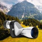 TriLine 8x20 HD Çözünürlük 1000m Görüş Taşınabilir Metal Monoküler Mini Cep Dürbün thumbnail 2