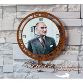 ATATÜRK HAREKETLİ DUVAR SAATİ - 1