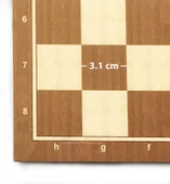 Star Polyester Kaplama Ceviz Satranç Tablası 29X29 cm - 4