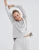Skechers W Soft Touch Crew Neck S232186 Sweatshirt Kadın Sweatshirt - 7
