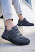 Terrexs Füme Ortopedik Günlük Garantili Yürüyüş Koşu Sneaker Spor Ayakkabı TERREXS-1769 - 4