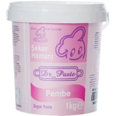 Dr Paste Şeker Hamuru 1 Kg - Pembe - 1