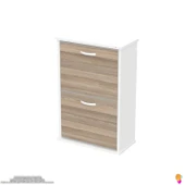 Modilayn UMAY Asma Kapı Önü 52 x 78x 25,5 cm’ lik 2 Düşer Kapak 4 Göz Bölmeli Ayakkabılık - 6