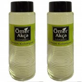 2 Adet 80 Derece Orjinal Limon Kolonyası 500 ml, Yüksek Alkollü Kolonya - 1