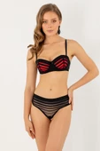 Miorre Push-Up Dolgulu Straplez Sütyen Takım - 8